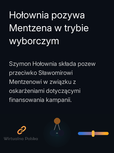Hołownia pozywa Mentzena w trybie wyborczym