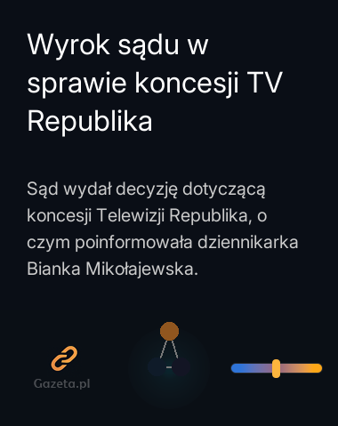 Wyrok sądu w sprawie koncesji TV Republika