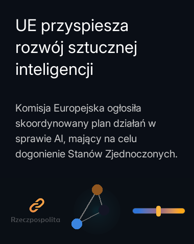 UE przyspiesza rozwój sztucznej inteligencji