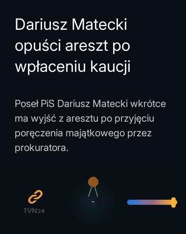 Dariusz Matecki opuści areszt po wpłaceniu kaucji