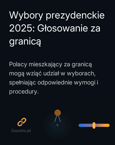 Wybory prezydenckie 2025: Głosowanie za granicą