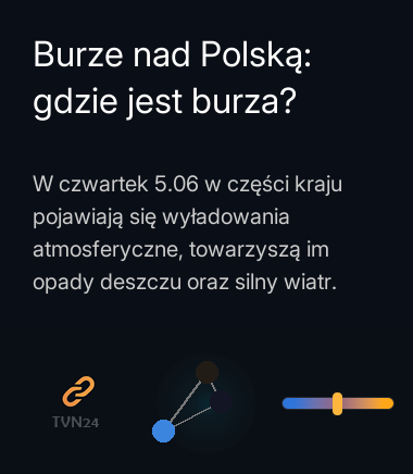 Burze nad Polską: gdzie jest burza?