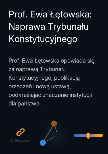 Prof. Ewa Łętowska: Naprawa Trybunału Konstytucyjnego
