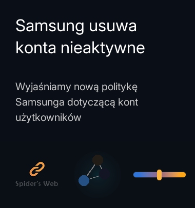 Samsung usuwa konta nieaktywne