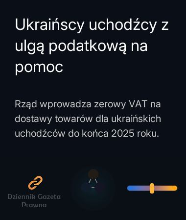 Ukraińscy uchodźcy z ulgą podatkową na pomoc