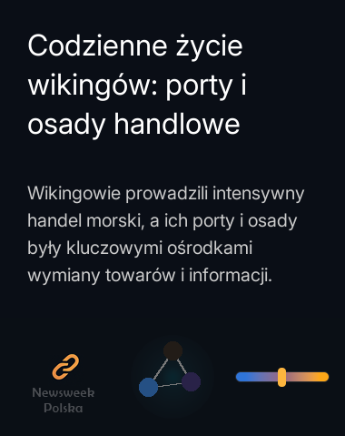 Codzienne życie wikingów: porty i osady handlowe