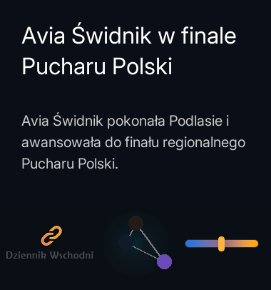 Avia Świdnik w finale Pucharu Polski