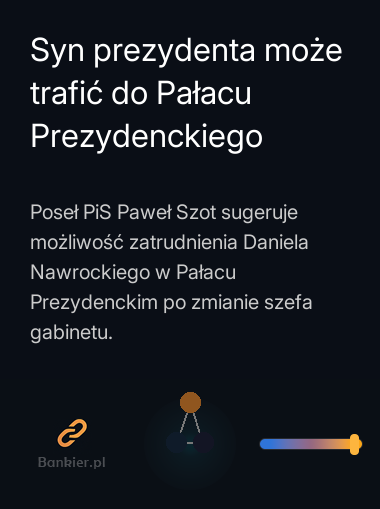 Syn prezydenta może trafić do Pałacu Prezydenckiego