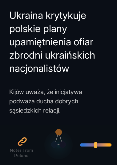 Ukraina krytykuje polskie plany upamiętnienia ofiar zbrodni ukraińskich nacjonalistów