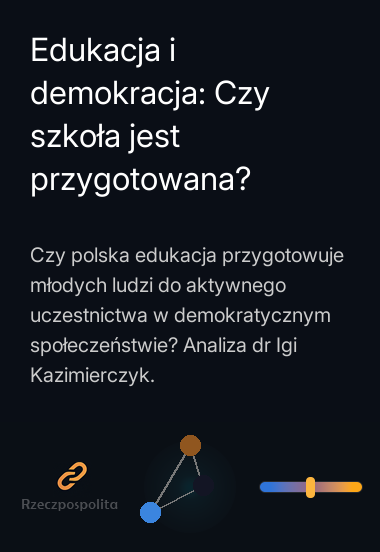 Edukacja i demokracja: Czy szkoła jest przygotowana?