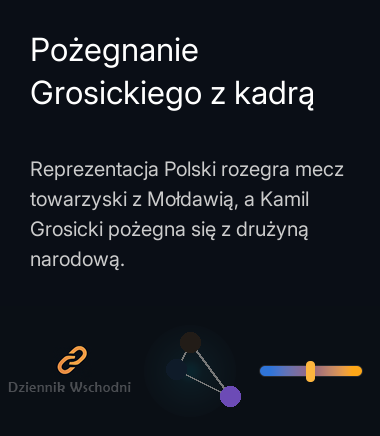 Pożegnanie Grosickiego z kadrą