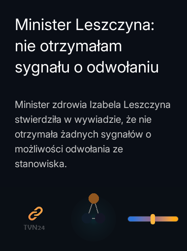 Minister Leszczyna: nie otrzymałam sygnału o odwołaniu