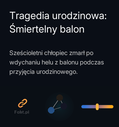Tragedia urodzinowa: Śmiertelny balon