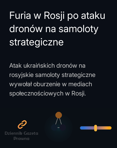 Furia w Rosji po ataku dronów na samoloty strategiczne