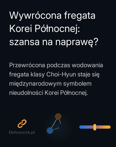 Wywrócona fregata Korei Północnej: szansa na naprawę?