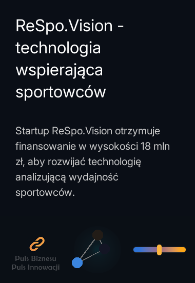 ReSpo.Vision - technologia wspierająca sportowców
