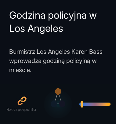 Godzina policyjna w Los Angeles