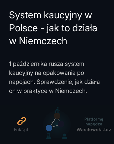 System kaucyjny w Polsce - jak to działa w Niemczech