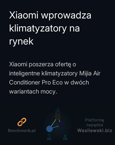 Xiaomi wprowadza klimatyzatory na rynek