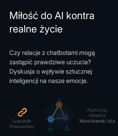 Miłość do AI kontra realne życie