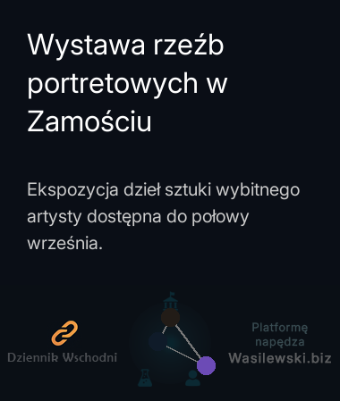 Wystawa rzeźb portretowych w Zamościu