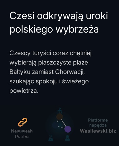 Czesi odkrywają uroki polskiego wybrzeża