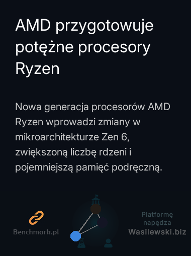 AMD przygotowuje potężne procesory Ryzen